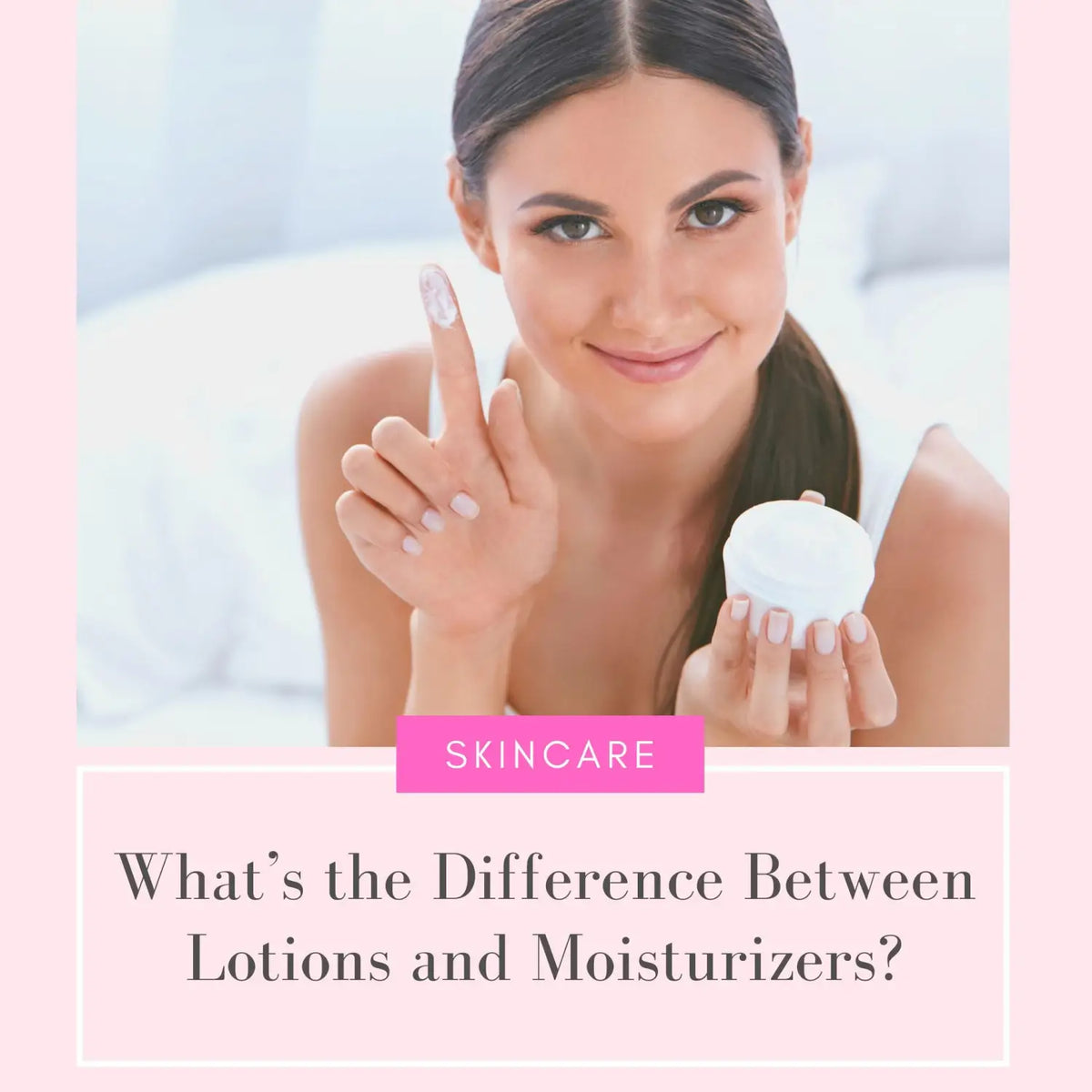 What is the difference between lotions and moisturizers? – Dermishop