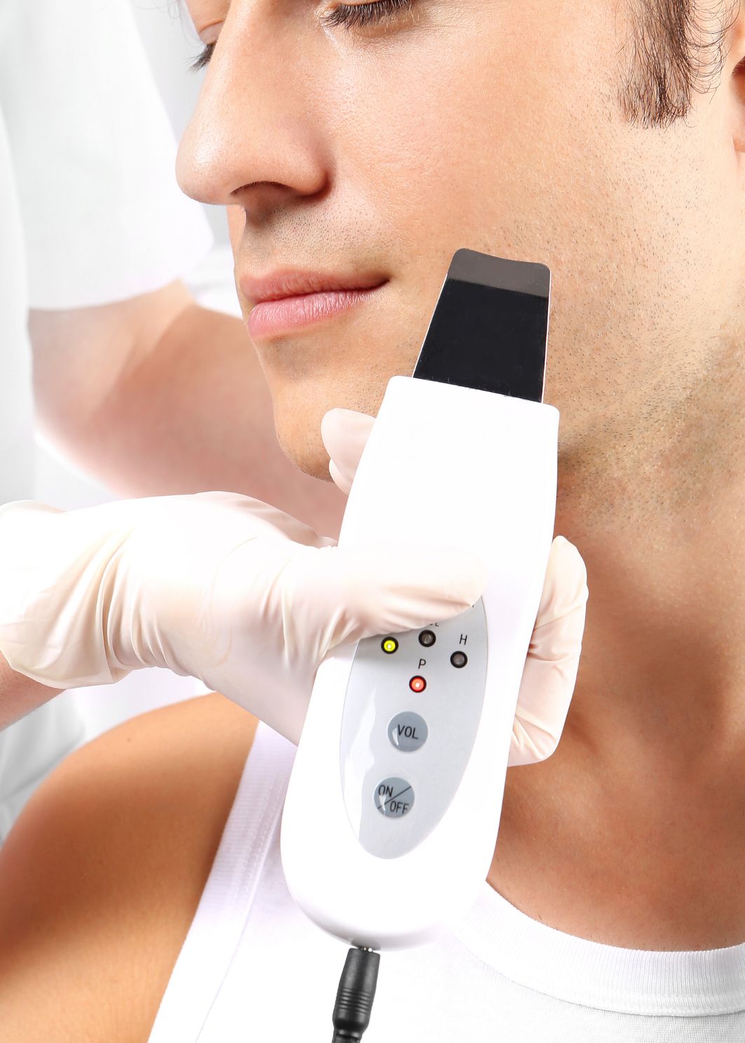 Facial handheld, skin scrubber, microcurrent, derma roller, dermapen  and microneedling