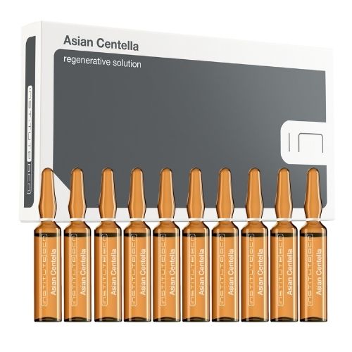 Asian Centella Skin Pen Serum from Institute BCN box with 10 ampoules for Stretch Marks. Also apply with PRP Treatments and Microneedling Serum