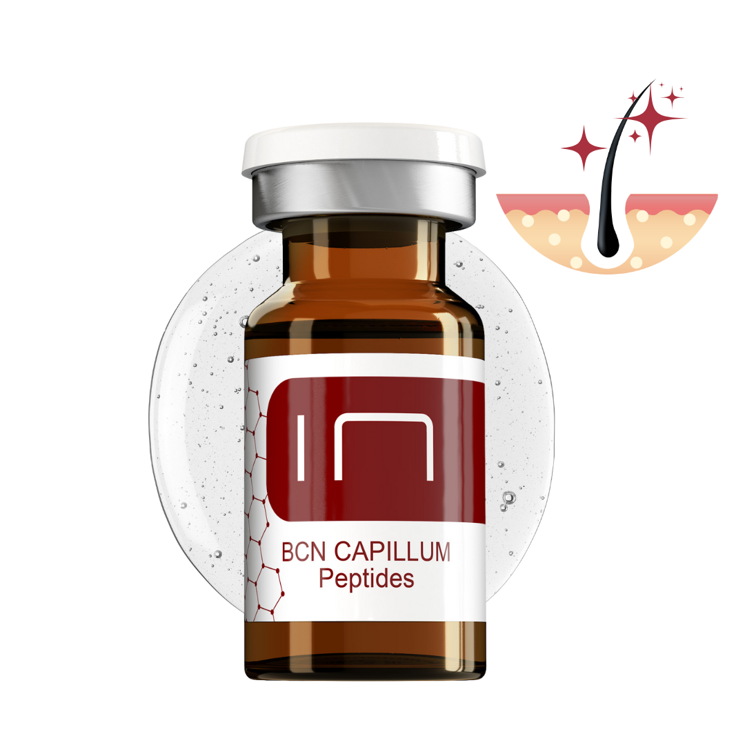 BCN Capillum peptide serum for microneedling to combat hair loos and boost hair growth