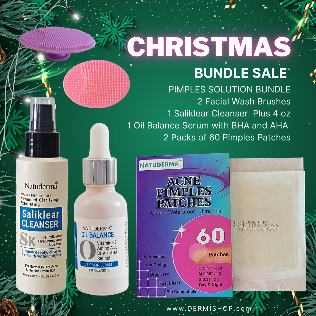 Skincare Product Bundle for Oily Skin, Acne and Pimples Pactches