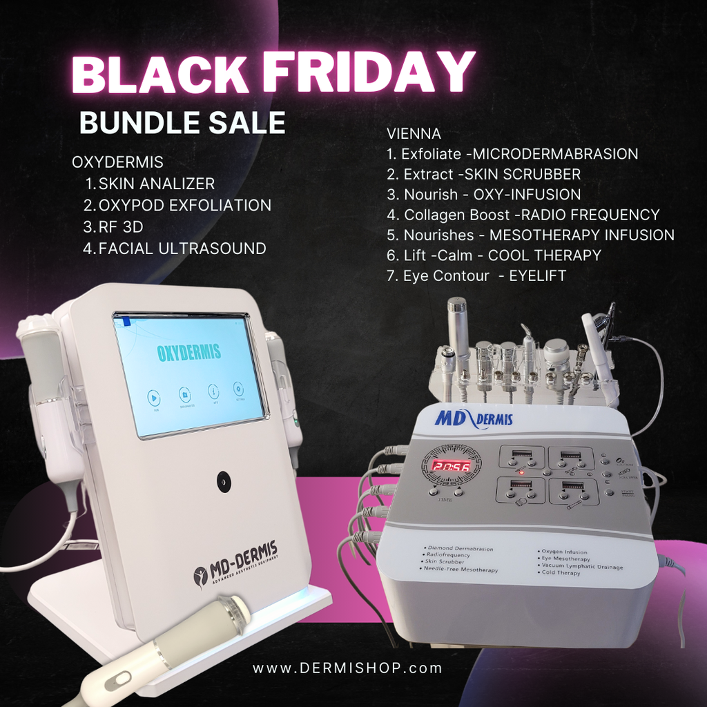 Microdermabrasion Machine Vienna and Oxydermis Bundle - Black Friday Deals