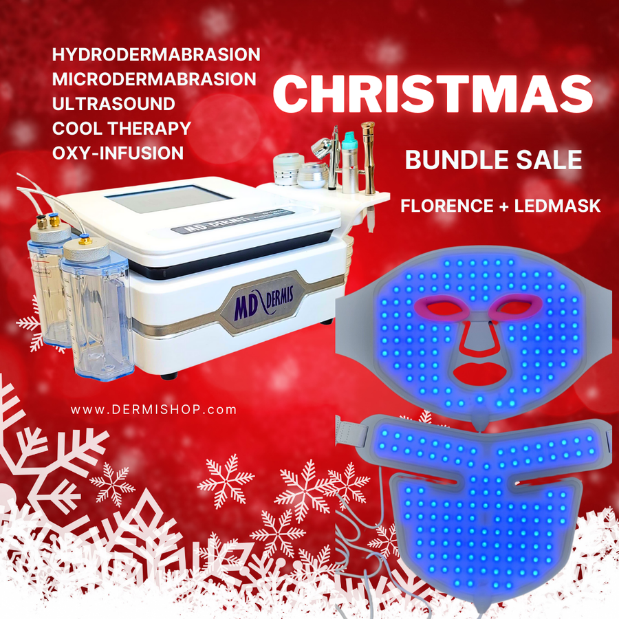 Dermishop facial machines on sale - hydrodermabrasion machine and led facial mask