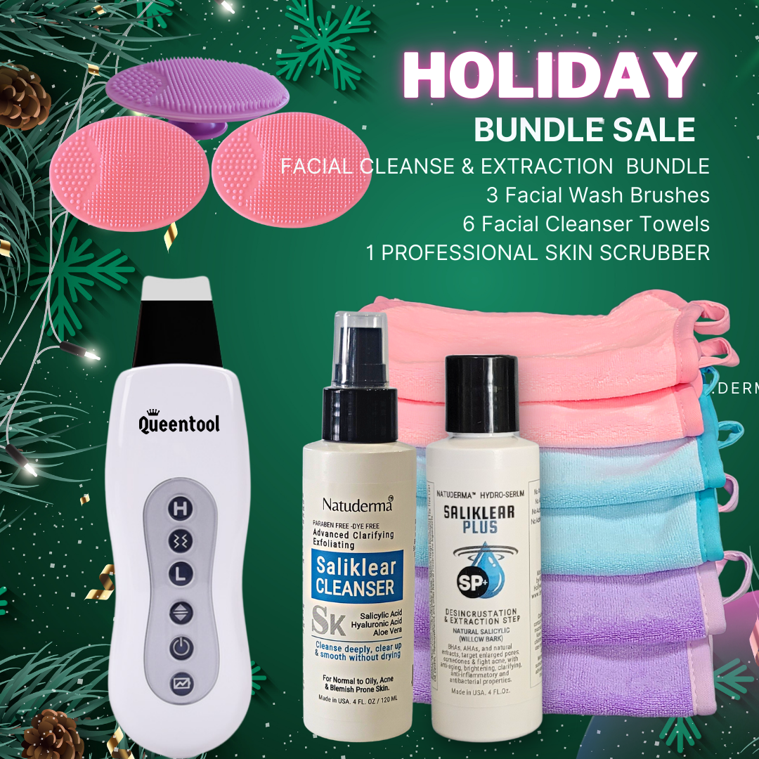 Skin Scrubber and Skincare Cleanser Bundle Deal