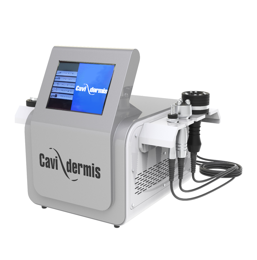 Professional Cavitation Machine, Professional cavi lipo machine for sale, skin tightening machine, ultrasonic cavitation machine, Maquina de Cavitacion, body sculpting machine, body contouring machine, 5 in 1 cavitation machine, Cavidermis, dermishop.com