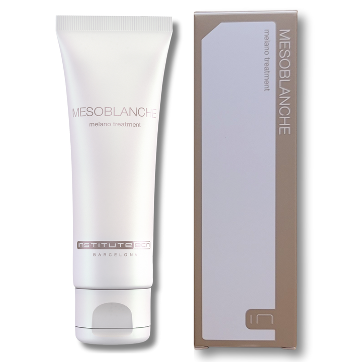 MesoBlanche® Depigmentation Cream - moisturizer with niacinamide in its sleek packaging alongside the product box.