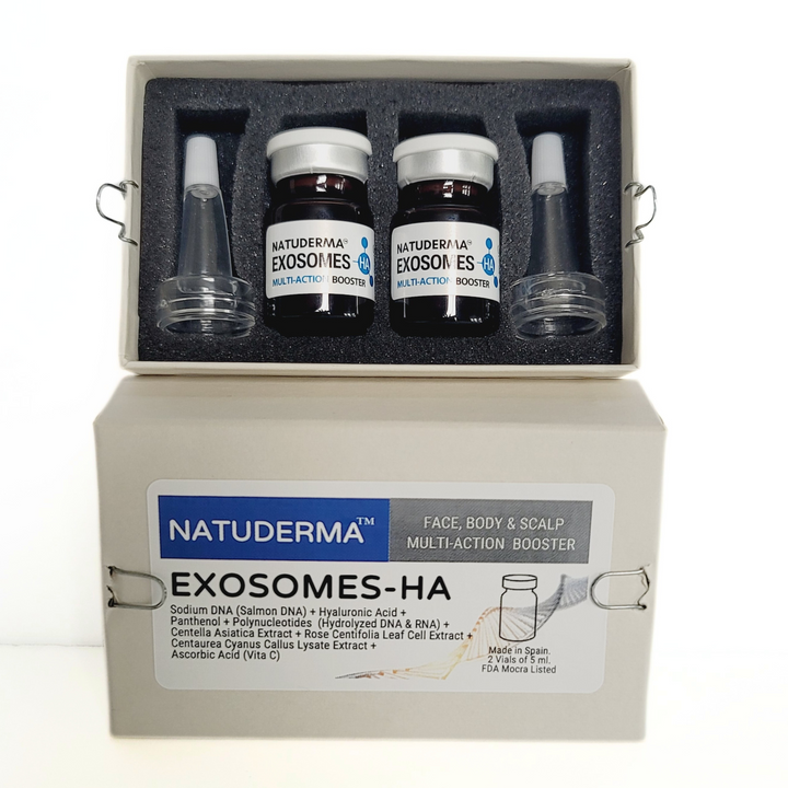 Natuderma  Exosomes Mesotherapy and Microneedling serum in 2 Vial from Natuderma