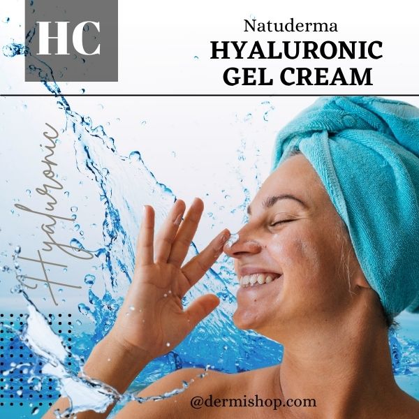 Hyaluronic Acid Serum , face moisturizer, intense hydration, with stem cell and peptides, for rejuvenation, by Natuderma