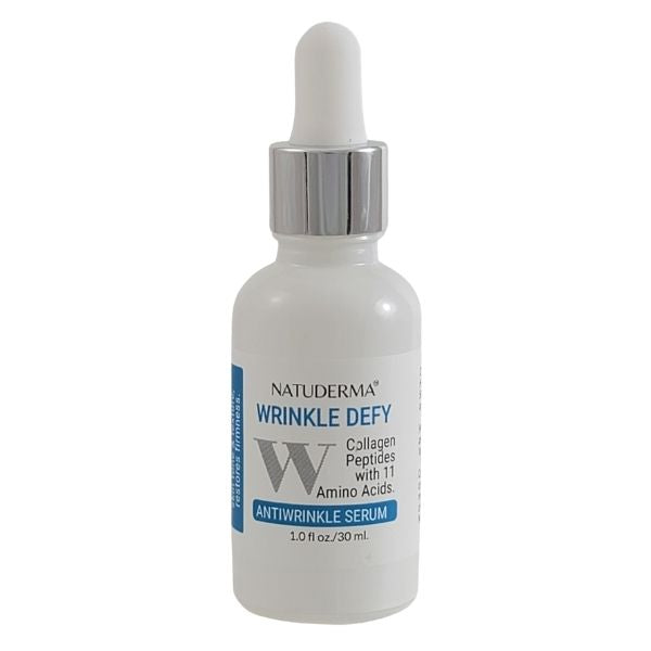 Anti Aging Face Serum with Collagen Peptides and Hyaluronic Acid, Natuderma Wrinkle Defy