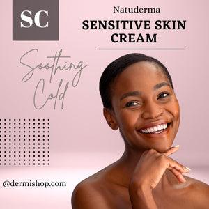 Sensitive Cream, Skin Moisturizer (SC), 100% Vegan, by Natuderma.