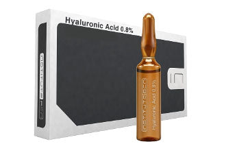 Hyaluronic Acid 0.8% box with 10 ampoules to use with SkinPen Microneedling and PRP